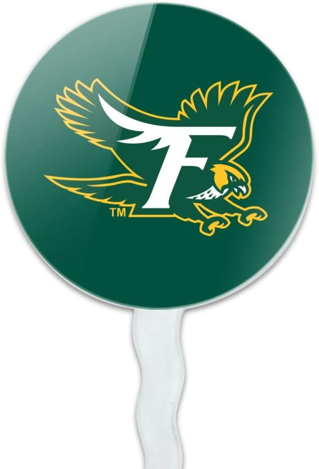 Fitchburg State University Falcons Logo Cupcake Picks Toppers Decoration Set of 6
