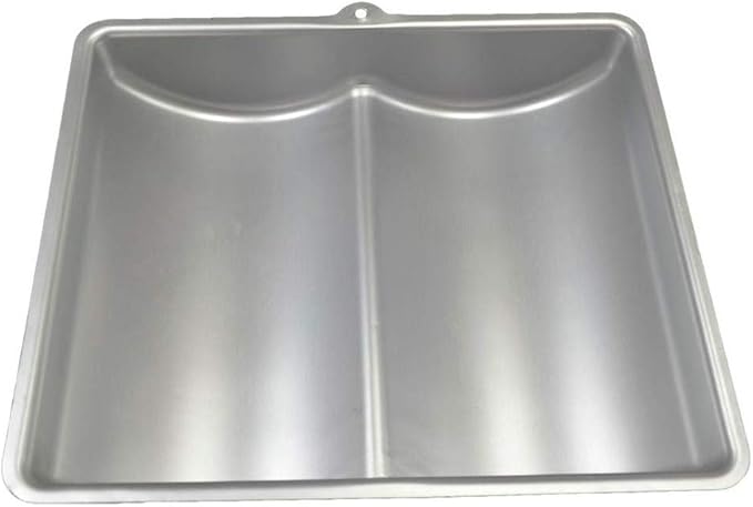 Ulalaza 3D Cake Baking Mold Book Shaped Cake Pan Aluminum Alloy Non Stick Bakeware