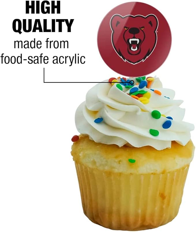 Ursinus College Primary Logo Cupcake Picks Toppers Decoration Set of 6