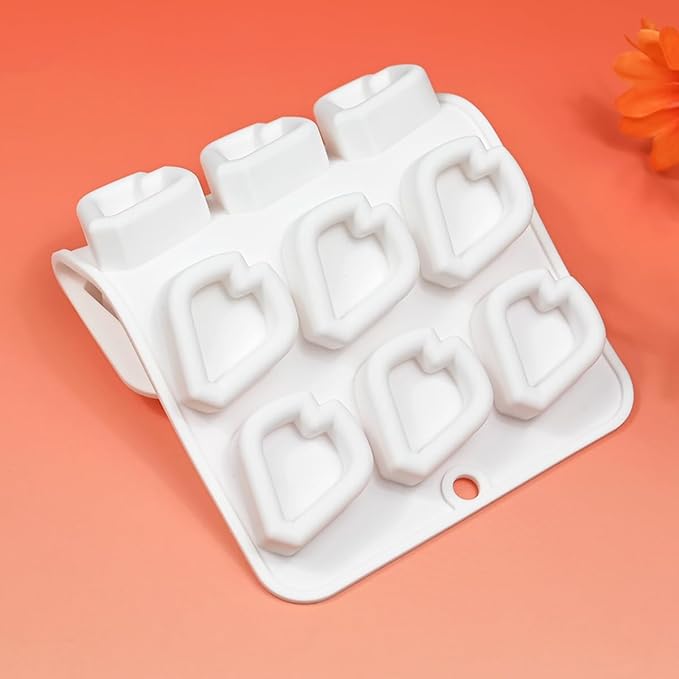 mostsom Peach Blossoms 3D Silicone Mold For Baking Non-Stick Sphere Baking Mold For Mousse Cake Fondant Sugarcraft Dessert Pastry Tools (J_ Peach Blossoms)