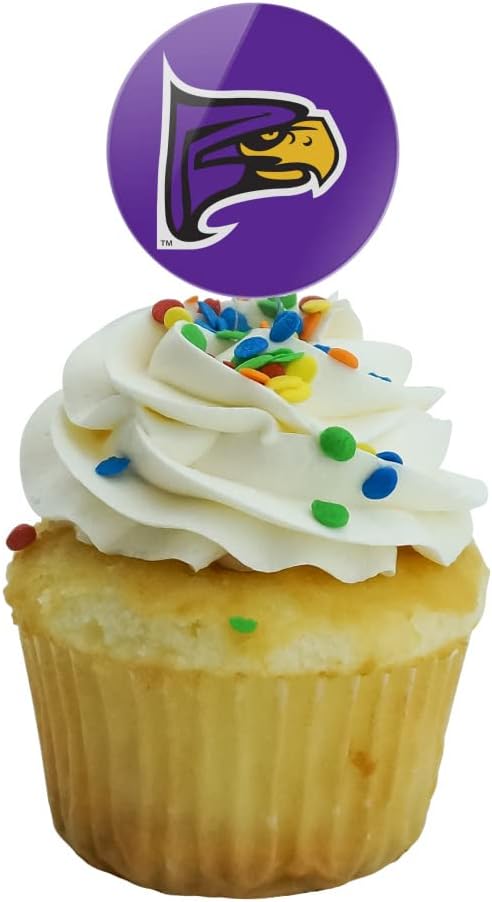 Hunter College Primary Logo Cupcake Picks Toppers Decoration Set of 6