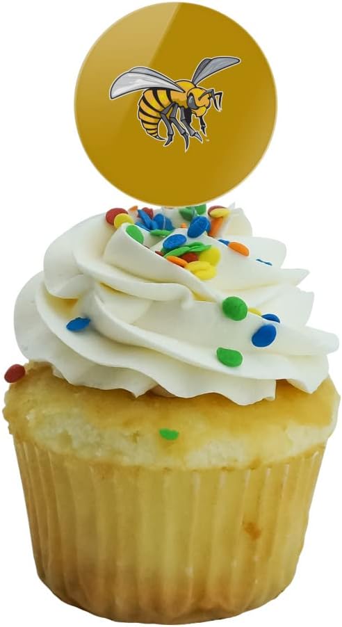 Alabama Sate Primary Logo Cupcake Picks Toppers Decoration Set of 6