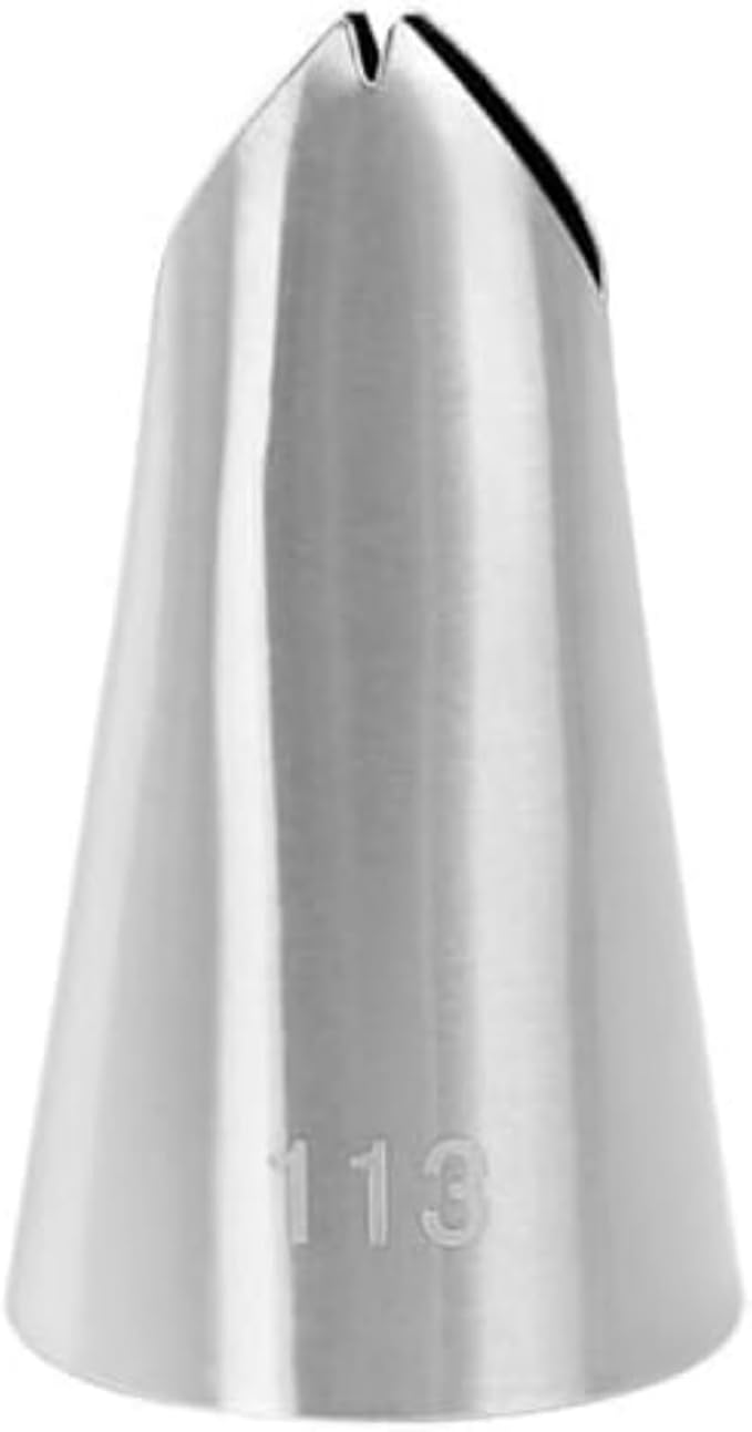 Cake Decorating Icing Tips Set, Crumb Coat Piping Tips, Professional Decorating Tools (#113)