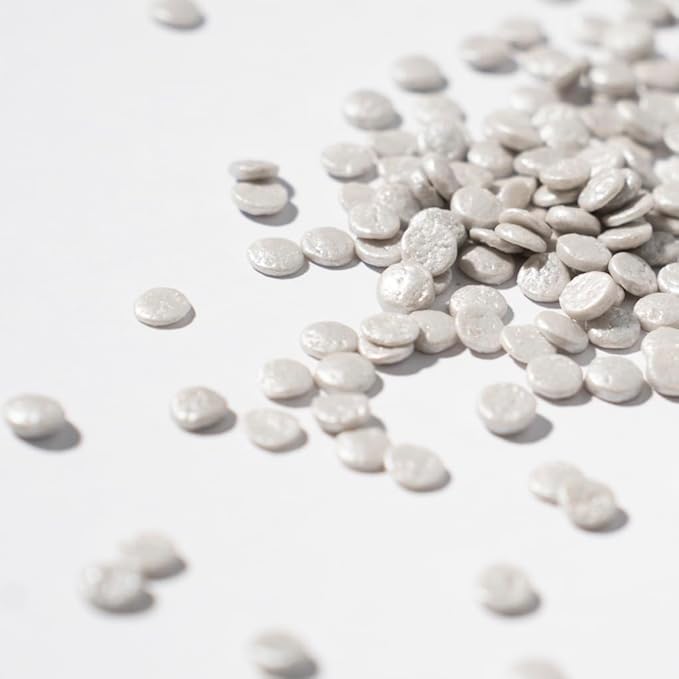 NIPEOR Grey Sprinkles Confetti Sprinkles for Cake Decorations 3.53oz/100gEdible Sprinkle Topping Confetti Sprinkles, Round Sprinkles for Cake Decorating,, Cupcake, Candy Sprinkles, and Ice Cream Toppings (Rainbow Confetti Grey)
