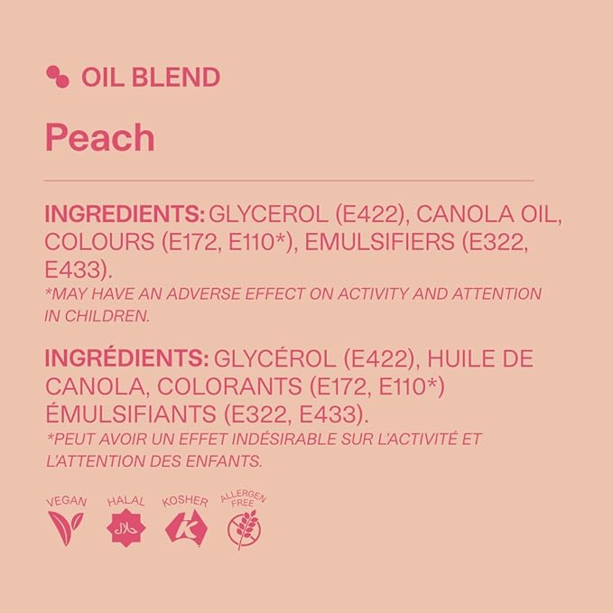 Colour Mill Oil-Based Food Coloring, 20 Milliliters (Peach)
