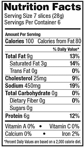 Fiorucci All Natural Uncured Sopressata, Mild Salami with Italian Style Spices, No Nitrites & Antibiotic Free Pork, 6g of Protein, 6 Oz (Pack of 1)