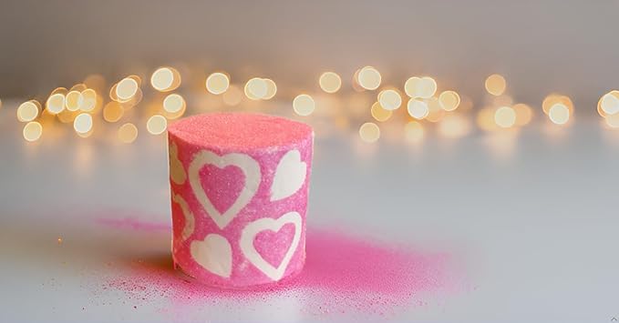 Edible 5 Ounce Fine Decorative Pink Sanding Sugar Sprinkles for Baking, Sparkling Crystals for Cakes, Cookies, Cupcakes, Ice Cream Topping and Rimming Sugar