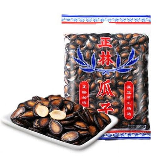 watermelon seed Black melon seeds 225g /7.9oz Spiced watermelon seeds New Year nut Stir-fried