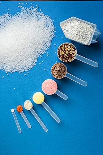 2 Tablespoon (1/8 Cup | 1 Oz. | 6 Teaspoon | 29.6 mL) Long Handle Scoop for Measuring Coffee, Pet Food, Grains, Protein, Spices and Other Dry Goods (Pack of 5)