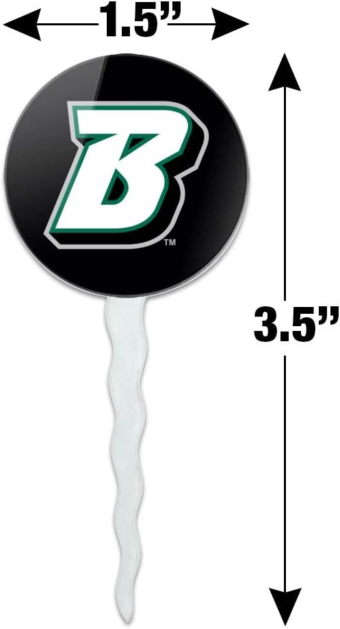 Binghamton University Logo Cupcake Picks Toppers Decoration Set of 6