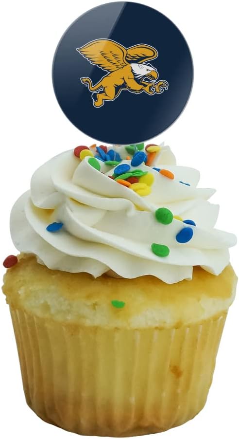 Canisius College Primary Logo Cupcake Picks Toppers Decoration Set of 6