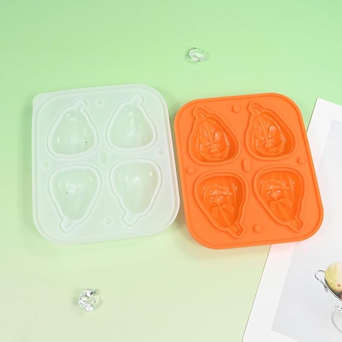 mostsom Silicone Mold Mousse Molds 2 in 1 Pastry Mold 3D Pumpkin Halloween Dessert Mousse Cake Baking Pan Chocolate Candles Soap Fondant Molds DIY Cake Decoration Tools (C_ Pumpkin)
