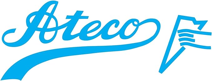 Ateco Pastry Brush, 3-Inch Wide Head with Natural White Boar Bristles, Stainless Steel Ferrule & Wood Handle