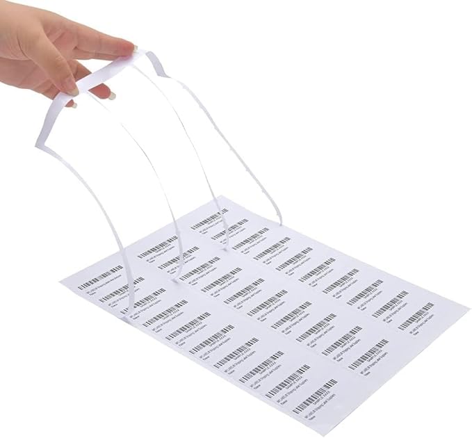 30 UP Labels 1" x2-5/8 Mailing Shipping Address FBA Label for Laser/Inkjet Printers, White Blank Sticker Name Tags, Printable Address Label (4000 Sheets, 120,000 Labels)