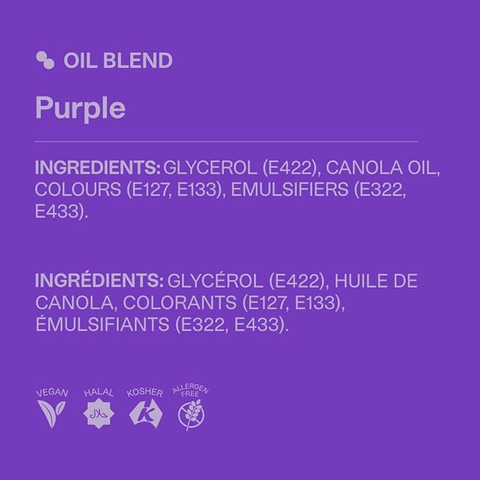 Colour Mill Oil-Based Food Coloring, 20 Milliliters (Purple)