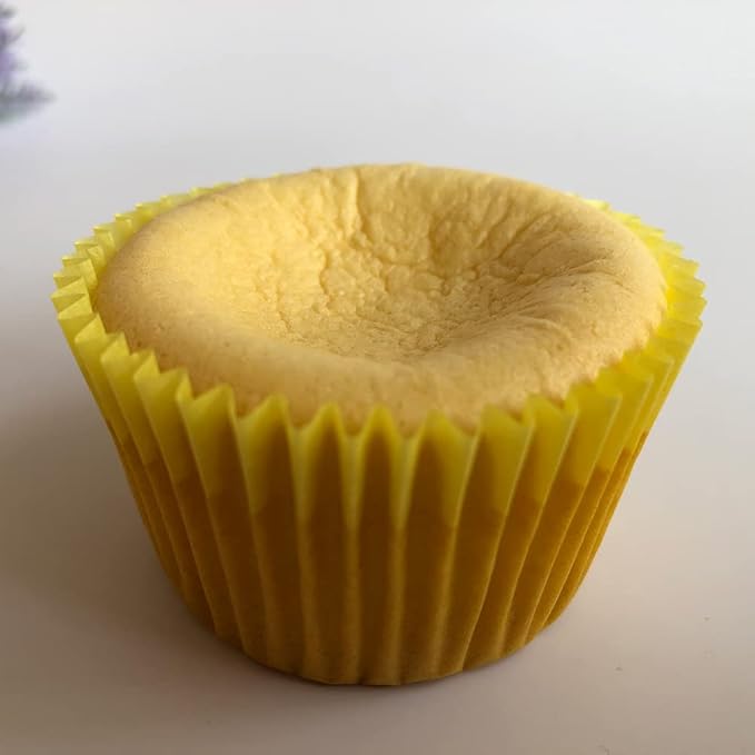 Yellow Cupcake Liners Standard Greaseproof Paper Baking Cups, 300-Count