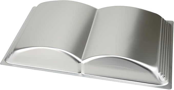 Book Shape Cake Pan, 3D Birthday Cake Pan, Aluminum Alloy Cake Molds Nonstick Baking Tools