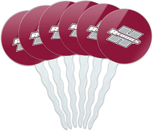Henderson State Primary Logo Cupcake Picks Toppers Decoration Set of 6