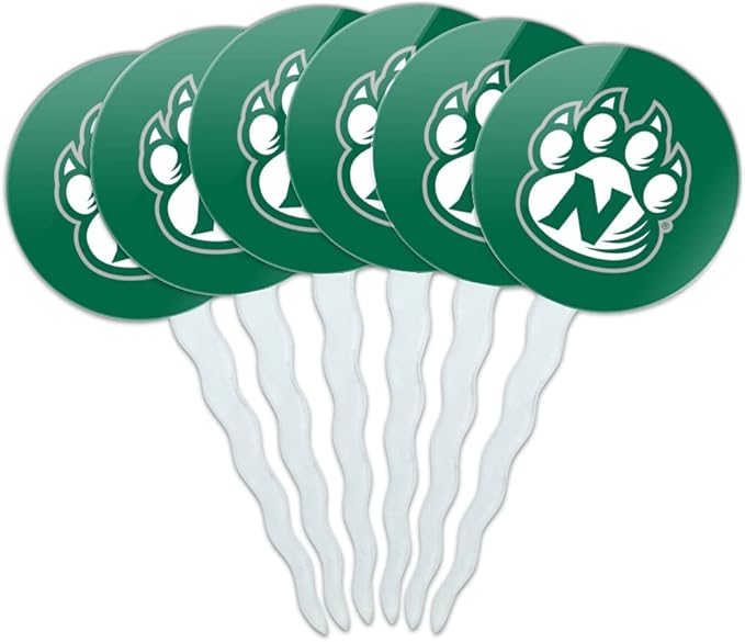NW Missouri Sate Primary Logo Cupcake Picks Toppers Decoration Set of 6