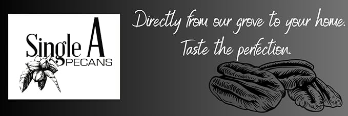 Single A Pecans: Georgia Grown Premium In-shell Pecans 5 lbs- Perfect for snacking! Current season pecans!