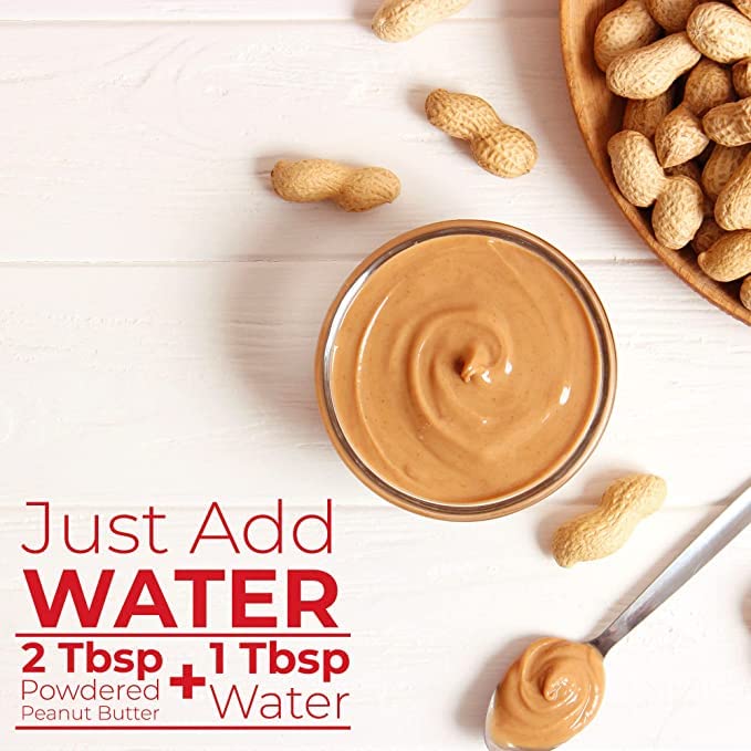 Betty Lou's 100% Organic Powdered Peanut Butter Variety Pack (1) Regular & (1) Chocolate, 6.35 Oz, Gluten Free, Vegan, Low Calorie, High Protein, Deliciously Healthy, Just Add Water