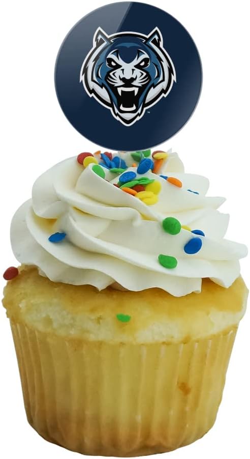Lincoln University (MO) Primary Logo Cupcake Picks Toppers Decoration Set of 6