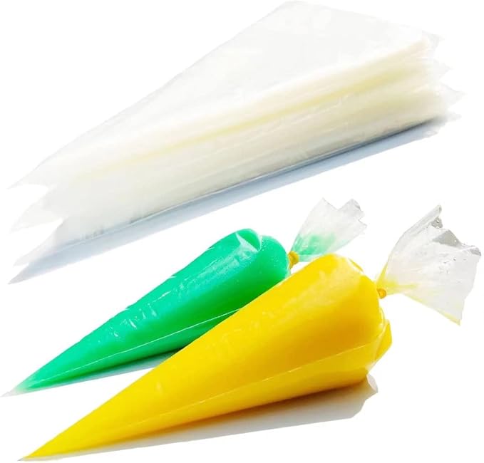 Piping Bags Disposable-100Pcs 12Inch Pastry Bags for Royal Icing and Cake Decorating-Thickened,Non-slip for all Your Frosting Piping Needs,Cakance