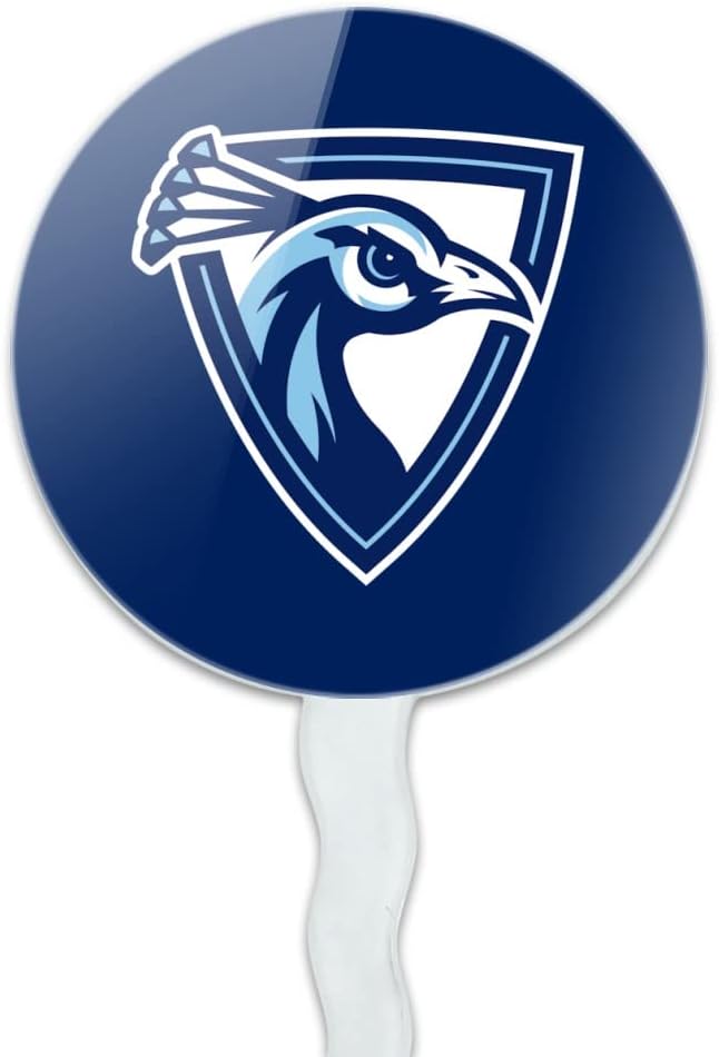 Upper Iowa University Primary Logo Cupcake Picks Toppers Decoration Set of 6