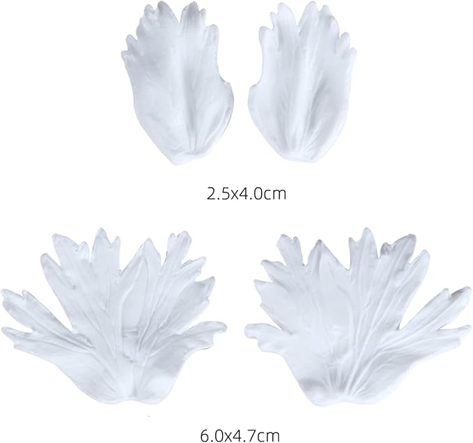Daisy & Anemone Flower Fondant Mold Set, 2-in-1 Silicone Cake Decorating Mould for Gum Paste and Buttercream