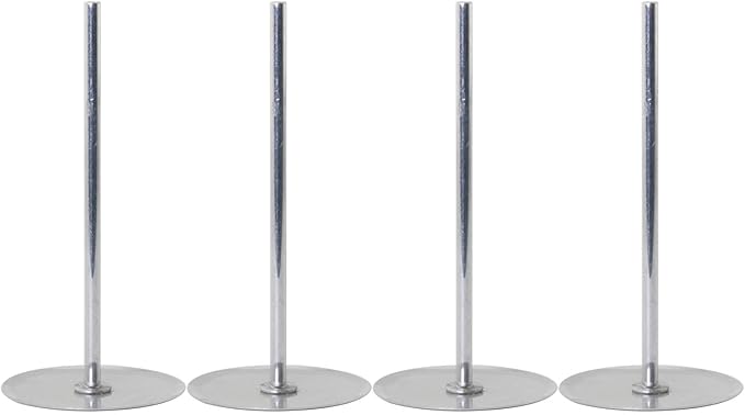4PCS Cake Stainless Steel Warmer 1.25x2.65inch Baking Mounting Spike For Dessert Tools Accessories Bakery Pastry Savoury Fondant Biscuits