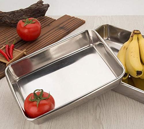 Old Tjikko Quarter Sheet Pan 14.2'' x 11'', 304 Stainless Steel Cookie Sheet Tray, Nonstick Baking Pan for Oven, Toaster, Cookie and Roasting, Dishwasher Safe & Rust Resistant