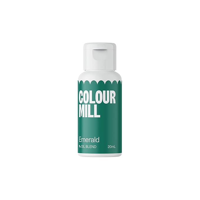 Colour Mill Oil-Based Food Coloring, 20 Milliliters (Emerald)
