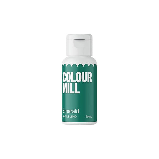 Colour Mill Oil-Based Food Coloring, 20 Milliliters (Emerald)