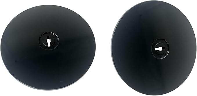 2PCS 4" Small Lazy Susan Turntable, Black Acrylic Ball Bearing Rotating Tray Display Base for Spice Rack Table Cake Kitchen Pantry Decorating, 40 lb Load, 360° Smooth Rotation