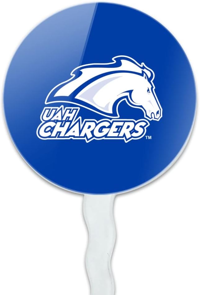 UAH Primary Logo Cupcake Picks Toppers Decoration Set of 6