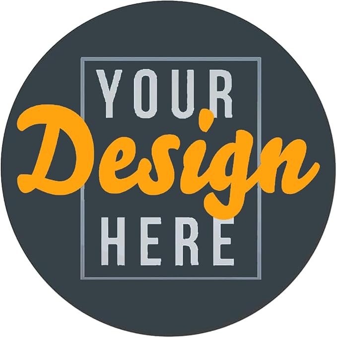 Custom Stickers for Weddings, Birthdays & Businesses - Personalized Labels with Your Logo - Waterproof, Fade and Heat Resistant - Pack of 100-1000 (Custom Image, 2 Inch)