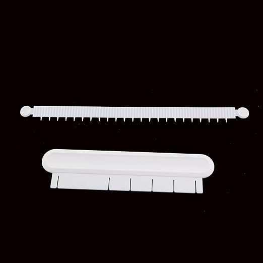 1 Set Plastic Cake Decorating Supplies Curved Ruler Baking Measurement Pastry Dessert Sculpting Tool Suitable for Families Coffee Shop Restaurants