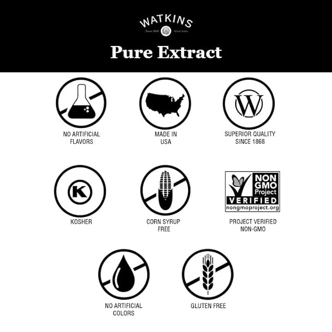Watkins Pure Lemon Extract, 11 oz. Bottle, 1 Count (Packaging May Vary)