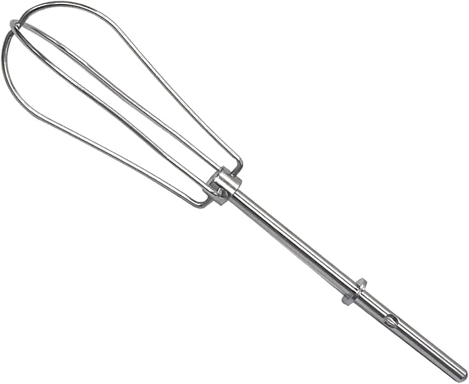 Replacement W10490648 Stainless Steel Hand Mixer Turbo Beater- Exact Compatible with KitchenAid & Whirlpool Mixers - KHM2B, W10490648, KHM5, AP5644233, AP5644233, PS4082859