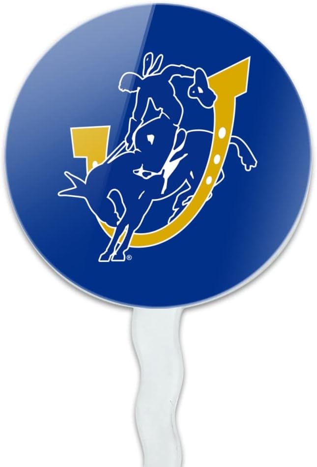 Southern Arkansas University Primary Logo Cupcake Picks Toppers Decoration Set of 6