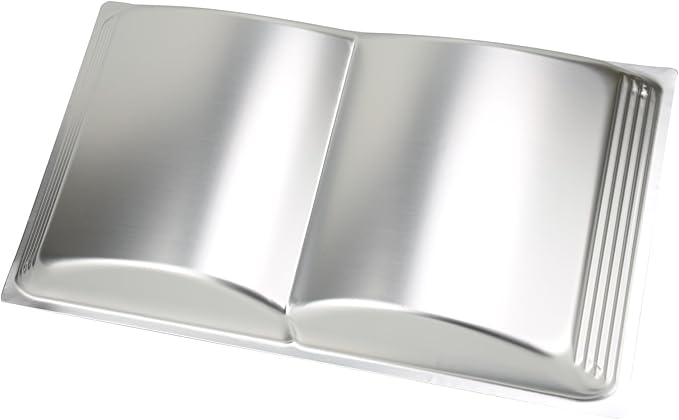 Book Shape Cake Pan, 3D Birthday Cake Pan, Aluminum Alloy Cake Molds Nonstick Baking Tools