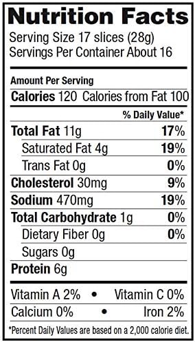 Fiorucci All Natural Uncured Pepperoni, Family Size, Spicy Natural Smokey Flavor with No Nitrites & Antibiotic Free Pork, 6g of Protein, 1 Pound (Pack of 1)