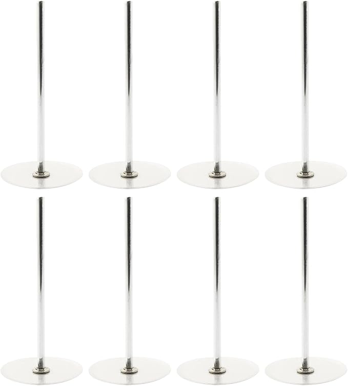 8pcs Baking Framing Nail Silver Stainless Steel Heating Rod For Cake Decoration Baking Tools Accessories Cake Tools Creative Treats
