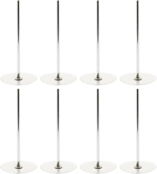 8pcs Baking Framing Nail Silver Stainless Steel Heating Rod For Cake Decoration Baking Tools Accessories Cake Tools Creative Treats