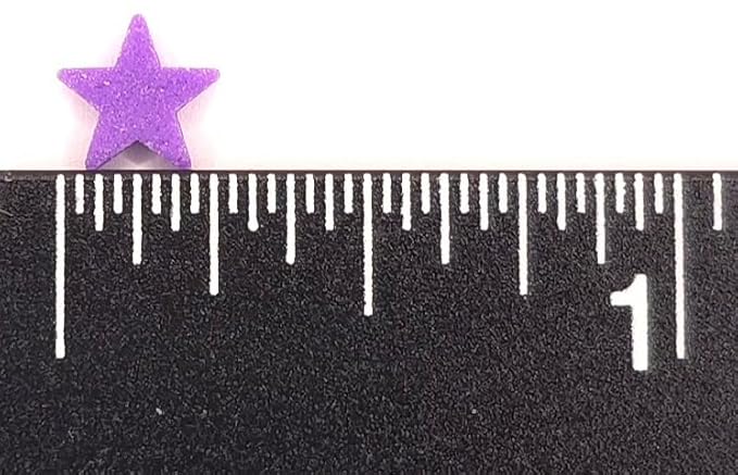 NCS Purple Star Edible Sprinkles, 8 ounces