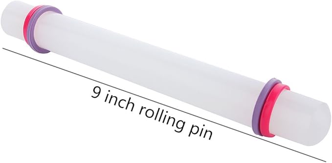 Marshmallow Fondant Cake Decorating Hand Tool 12 Pcs 5 Sets Sugar craft Gum paste Icing Smoother Rolling Pin Trimmer Cutter Embosser Flower Scissor Modelling Accessories Supplies Kit Yellow
