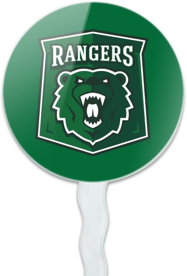 University of Wisconsin - Parkside Primary Logo Cupcake Picks Toppers Decoration Set of 6