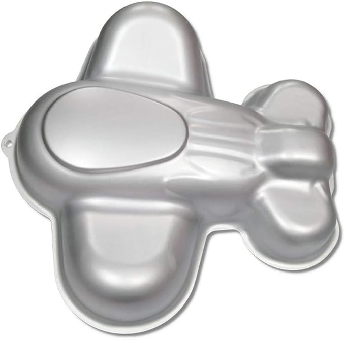 Ulalaza 3D Airplane Baking Pan Aluminum Cake Mold DIY Birthday Cake Mould Kitchen Supplies