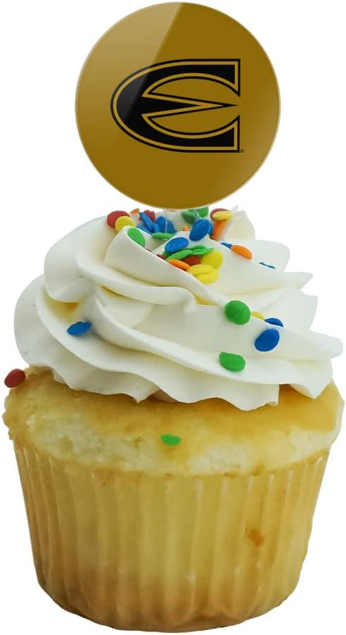 Emporia State University Primary Logo Cupcake Picks Toppers Decoration Set of 6