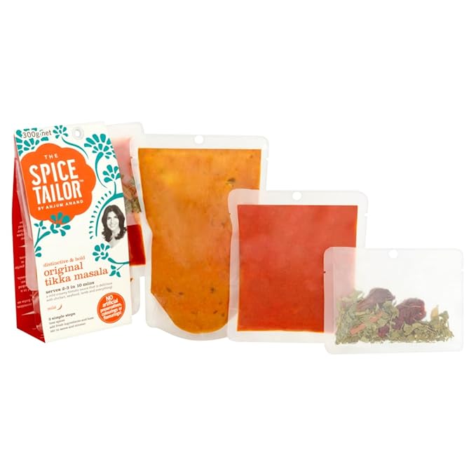 Spice Tailor 3 Simple Steps Restaurant Quality Meals in Minutes Kits Ready in 10 Minutes (6 Pack, Original Tikka Masala)